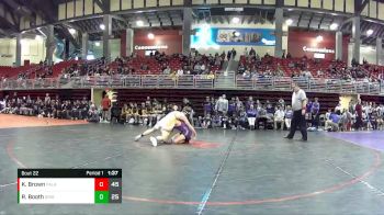 138 lbs Round 6 (8 Team) - Ryker Booth, Grand Island vs Kohen Brown, Papillion-LaVista