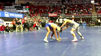 3A-190 lbs Champ. Round 2 - Johan Gomez, Marshalltown vs Victor Esparza, Norwalk
