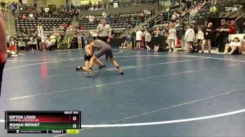 110 lbs Quarterfinal - Rowan Berndt, DC Elite vs Kipton Lewis, Immortal Athletics WC