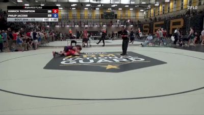 175 lbs Cons. Semis - Kinnick Thompson, Sebolt Wrestling Academy vs Philip Jacobs, DC Elite Wrestling