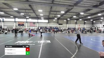 123 lbs Rr Rnd 2 - Peytin Corbell, BlackCat WC vs Paislee Mestas, Montezuma Cortez