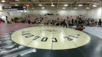 285 lbs Cons. Round 3 - Siale Mapakaitolo, Hurst L.D Bell vs Aron Lian, Lewisville Marcus