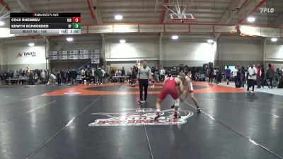 149 lbs Champ. Round 1 - Cole Rhemrev, Indiana vs Edwyn Schroeder, UW Parkside