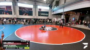 98 lbs Cons. Round 3 - Fabien Alvarado, Lofton Style Wrestling Club vs Axel Arballo, Texas School For The Deaf Wrestling