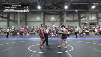 200 lbs Quarterfinal - Violet Forister, ElDorado vs Tanya White, Bulldog