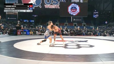138 lbs Champ. Rd Of 32 - Jensen Boyd, Indiana vs Colton Huff, Illinois