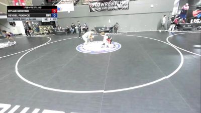 74 kg 1st Place Match - Dylan Moreno vs Veysel Pekince, Team Thunder Wrestling Club