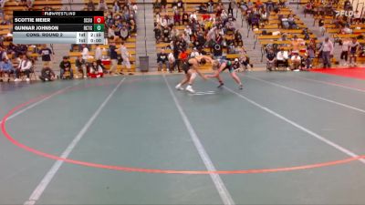 157 lbs Cons. Round 2 - Gunnar Johnson, Rochester-CTC vs Scottie Meier, Saint Cloud State