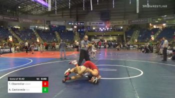 Consolation - Tristen Obermiller, Adams Central vs Alex Castaneda, Individual