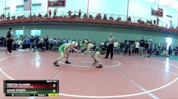 120 lbs Cons. Round 3 - Triston Elmore, Greentown Wrestling Club vs Gavin Mason, Contenders Wrestling Academy