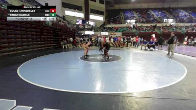 215 lbs Round Of 16 - Ethan Gamble, Irmo vs Lucas Tankersley, Eastside