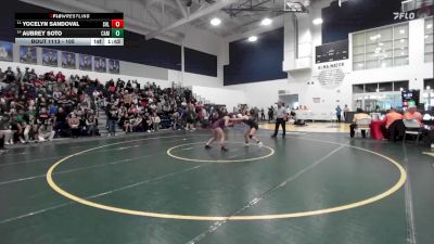 105 lbs Quarterfinal - Aubrey Soto, Camarillo vs Yocelyn Sandoval, Shadow Hills