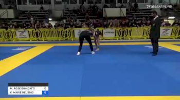 MARGARET ROSE GRINDATTI vs KENDALL MARIE REUSING 2021 Pan IBJJF Jiu-Jitsu No-Gi Championship