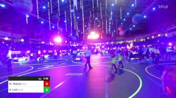 65 lbs Semifinal - Mason Rebolo, Savage House WC vs Nicolas Lott, Dragon Wrestling Club