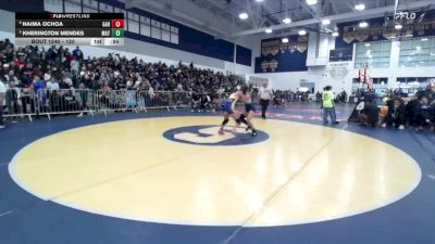 120 lbs Cons. Round 2 - Kherington Mendes, Mayfair vs Naima Ochoa, Gahr