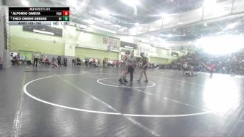 165 lbs Quarterfinal - Theo Owens Driggs, EAGLE ROCK vs Alfonso Garcia, FRANKLIN