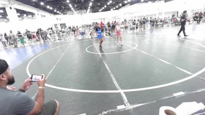 72 lbs 5th Place - Harley Orians, Gold Rush Wrestling vs Natalie Ortega, Madera WC