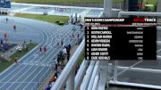 Men’s 800m Championship, Heat 1