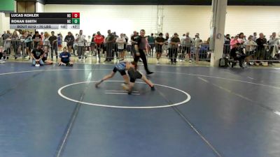 70 lbs Consi Of 16 #2 - Lucas Kohler, NC vs Ronan Smith, NC