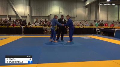 JASON POWELL vs CHRISTOPHER DAVID CARDILLO 2019 World Master IBJJF Jiu ...