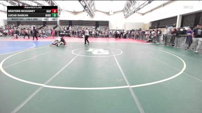 140-I lbs Consi Of 16 #1 - Brayden Mckigney, Kings Park vs Lucas DaSilva, Iron Horse