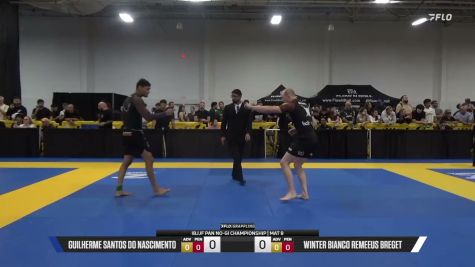 Winter Bianco Remeeus Breget vs Guilherme Santos Do Nascimento 2026 Pan IBJJF Jiu-Jitsu No-Gi Championship
