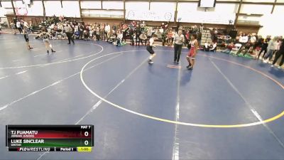 130+ Cons. Round 3 - Tj Fuamatu, Jordan Juniors vs Luke Sinclear, Uintah