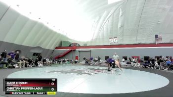 165 lbs Finals (2 Team) - Jakob Chisolm, Montevallo vs Christian Pfeiffer-Laguerre, McKendree