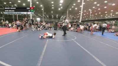 60 lbs Round 5 (6 Team) - Jake Zellea, Iron Horse vs Brody Bauer, Capital City WC