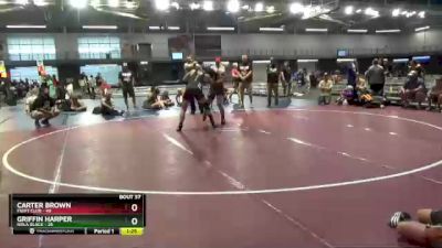 170 lbs Placement Matches (16 Team) - Griffin Harper, NOLA Black vs Carter Brown, Fight Club