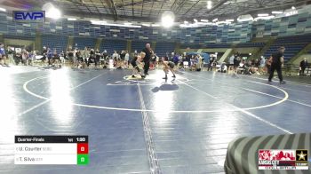 106 lbs Quarterfinal - Urijah Courter, Sebolt Wrestling Academy vs Thiago Silva, Izzy Style Wrestling