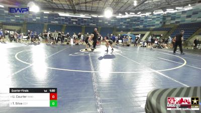 106 lbs Quarterfinal - Urijah Courter, Sebolt Wrestling Academy vs Thiago Silva, Izzy Style Wrestling