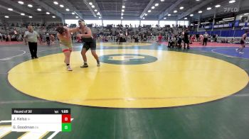 285 lbs Round Of 32 - JT Kelso, IA vs Grant Goodman, GA