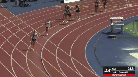 Watch High School Girls 4x400 Relay Prelims (Event 145) At 2026 Penn Relays