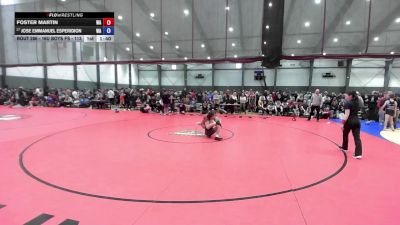 16U Boys FS - 113 lbs Cons. Round 2 - Foster Martin, WA vs Jose Emmanuel Esperidion, WA