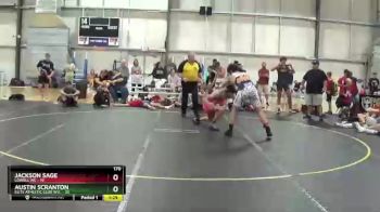170 lbs Round 1 (6 Team) - Jackson Sage, Lowell WC vs Austin Scranton, Elite Athletic Club W.E.