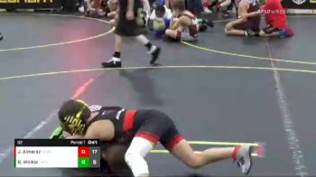 52 lbs Semis & 1st Wrestleback (8 Team) - Blake Winkie, Untouchables Black vs Jair Almaraz, No Escape Wrestling Academy