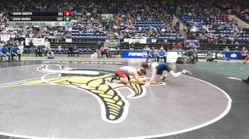 1 - 175 lbs 1st Place Match - Jake Bush, Castlewood vs John Smith, Giles High School