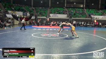 1A-4A 157 Semifinal - Caleb Tidwell, Piedmont vs Nick Williamson, Ashville