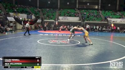 1A-4A 157 Semifinal - Caleb Tidwell, Piedmont vs Nick Williamson, Ashville