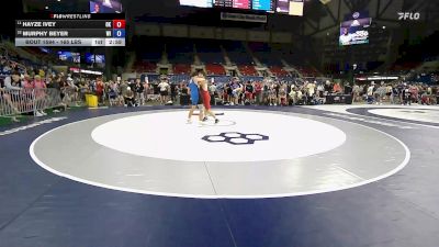 165 lbs Champ. Rd Of 32 - Hayze Ivey, OK vs Murphy Beyer, WI