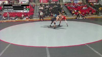 157 lbs Cons. Round 3 - Luke Kemper, McKendree vs Cole Patten, Missouri Valley