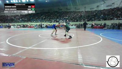 128 lbs Round Of 128 - Damian Oaks, Bixby vs Devin Brunts, Norman North