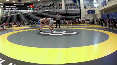 138 lbs Champ. Round 3 - Grady Phelps, Riverdale vs Chase Sopha, Yale