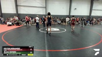 126 lbs Cons. Round 3 - Peyton Hernandez, CNWC Concede Nothing Wrestling Club vs Elijah Romero, Reality Sports Wrestling Club