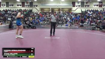 190 lbs Round 1 - Ethan Williams, Clear Creek-Amana vs Hudson Herboldsheimer, Lisbon