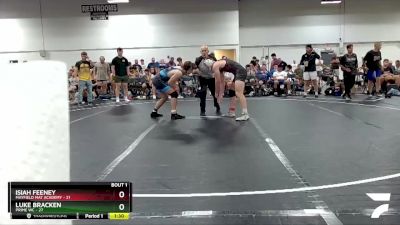 182 lbs Finals (2 Team) - Isiah Feeney, Mayfield Mat Academy vs Luke Bracken, Prime WC