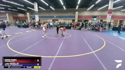 144 lbs 1st Place Match - David Mora, Panhandle RTC vs Luis Medellin, All Valley Wrestling Club