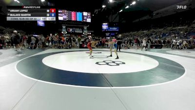 138 lbs Cons. Sub-rd Of 32 - Urijah Lopez, OH vs Malakii Martin, CO