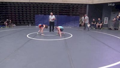 61 lbs 5th Place - Kara Shaffer, Rimersburg, PA vs Parker Hoover, Canton, PA